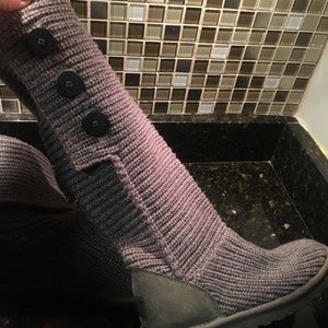Ugg tall gray sweater